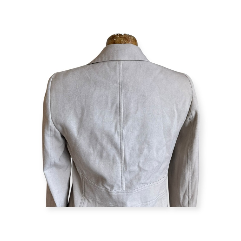 Tailor B. Moss beige cream blazer Size 4 small  business office - Picture 5 of 12